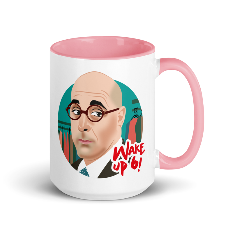 Wake Up 6 (Mug) - Pink