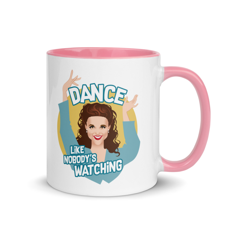 Dance Like Nobody's Watching (Mug) - Pink