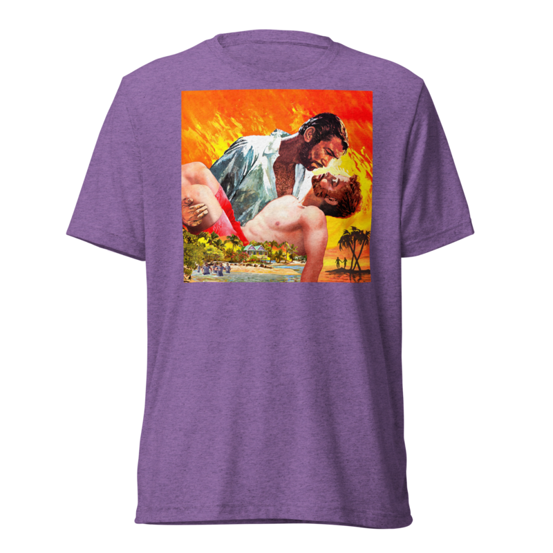 The Wind Done Already Had Herses (Triblend) - Purple Triblend