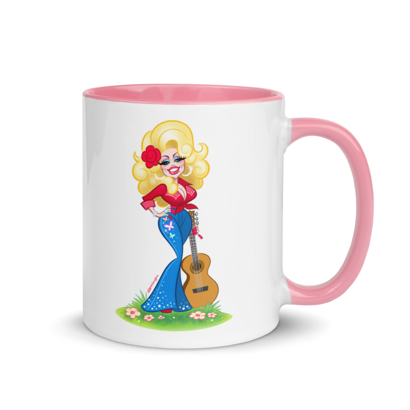 Smoky Mountain Glam (Mug) - Pink