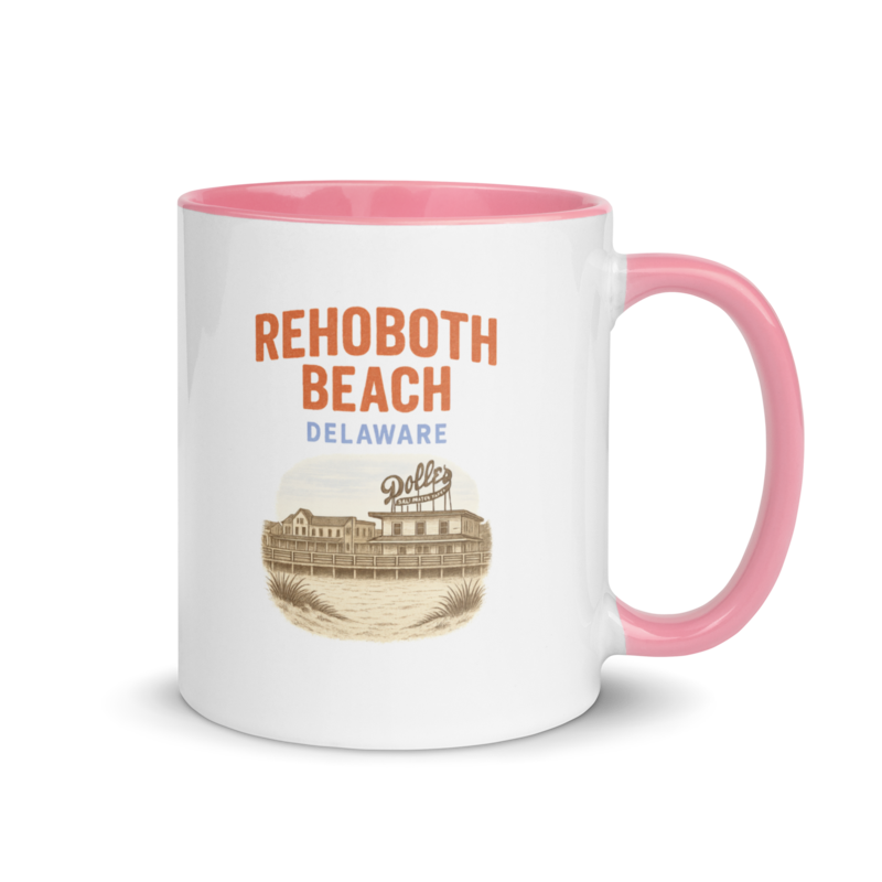 Rehoboth Beach (Mug) - Pink