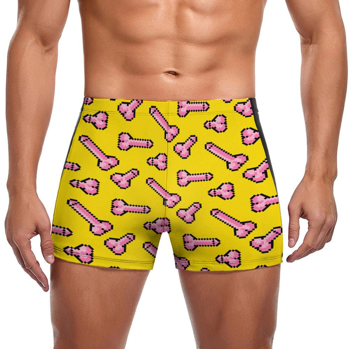 8bit Score (Square Cut Trunks)-Square Cut Trunks-Swish Embassy