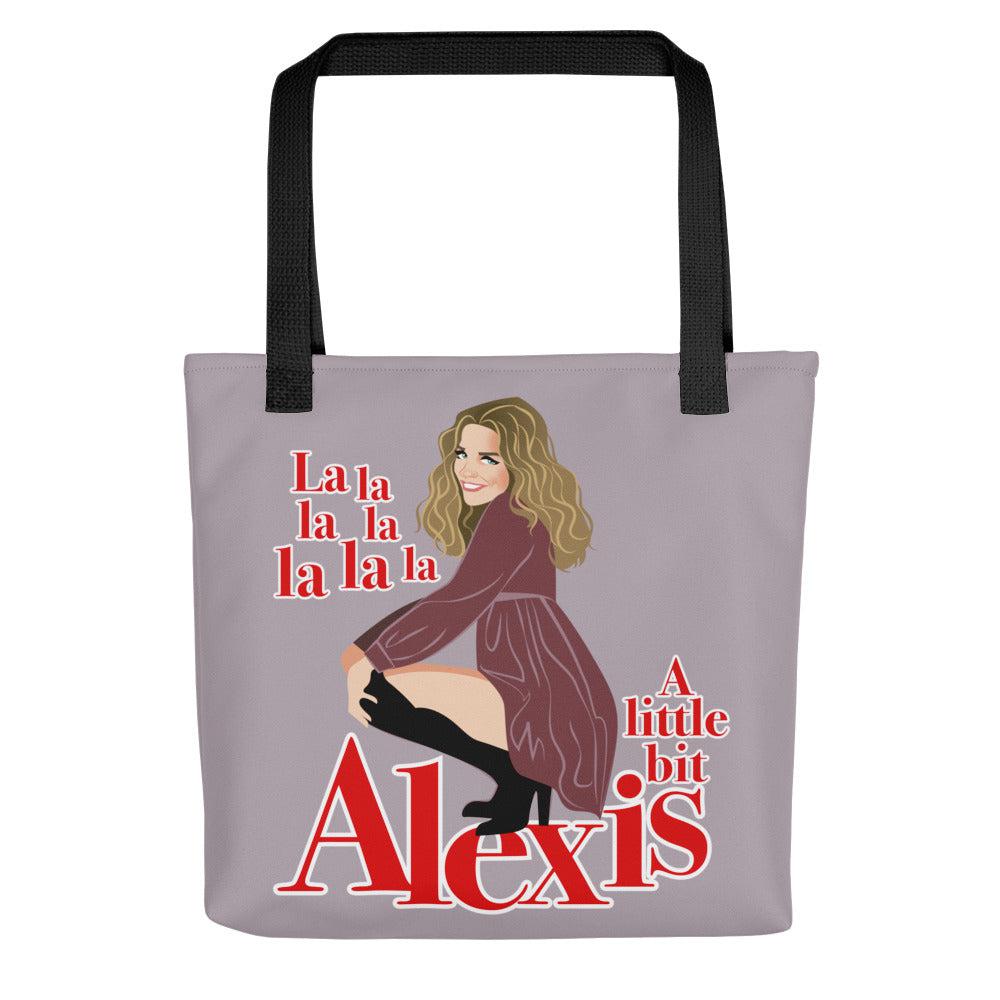 A Little Bit Alexis (Tote bag)-Bags-Swish Embassy