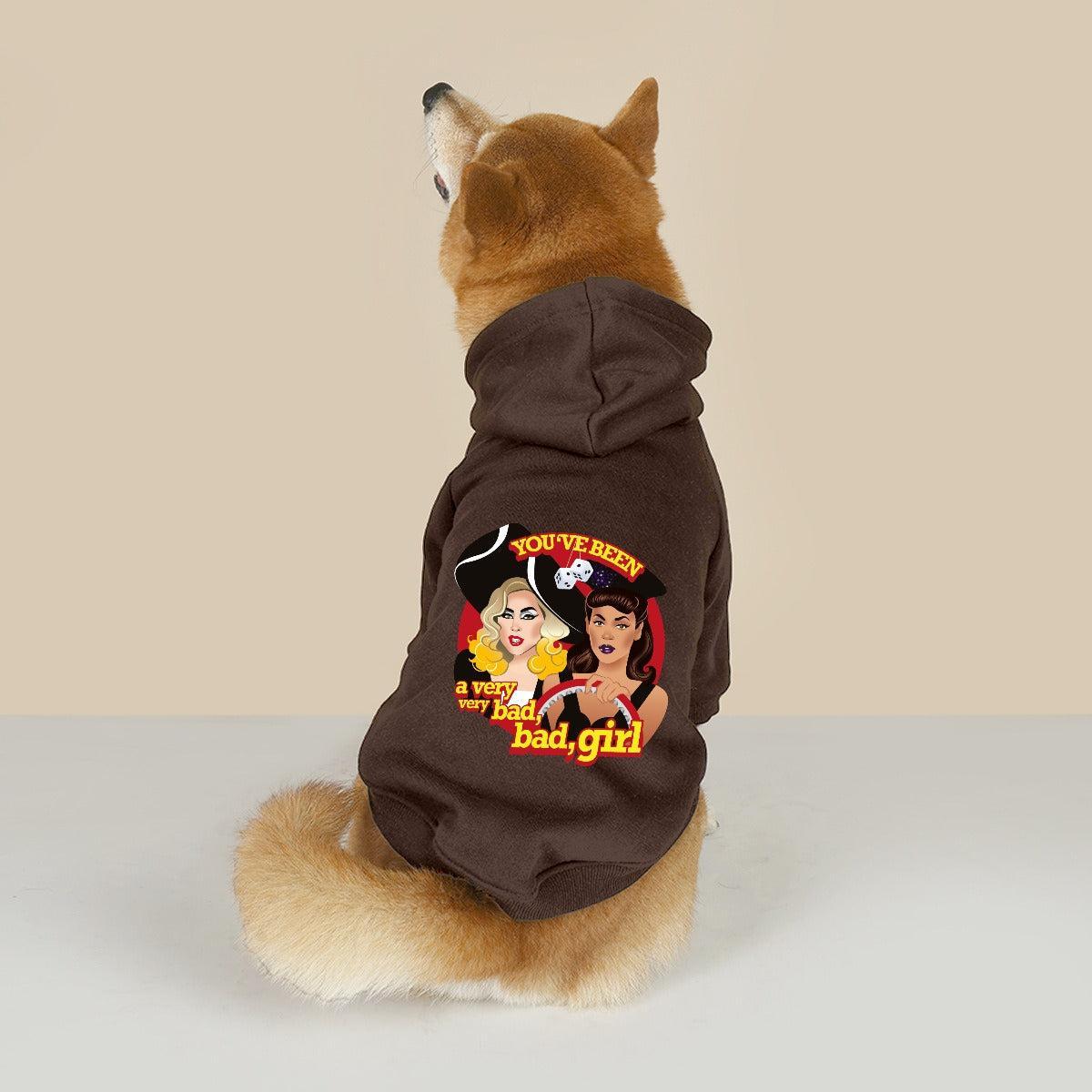 Bad Girl (Pet Hoodie)-Pet Hoodie-Swish Embassy