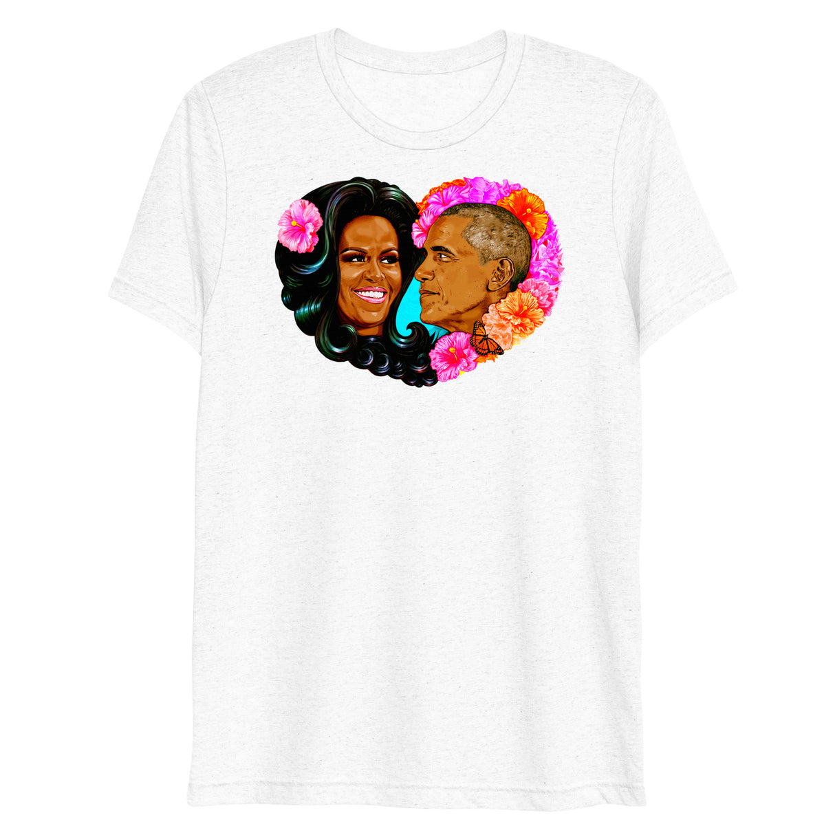 Barack to the Future (Triblend)-Triblend T-Shirt-Swish Embassy