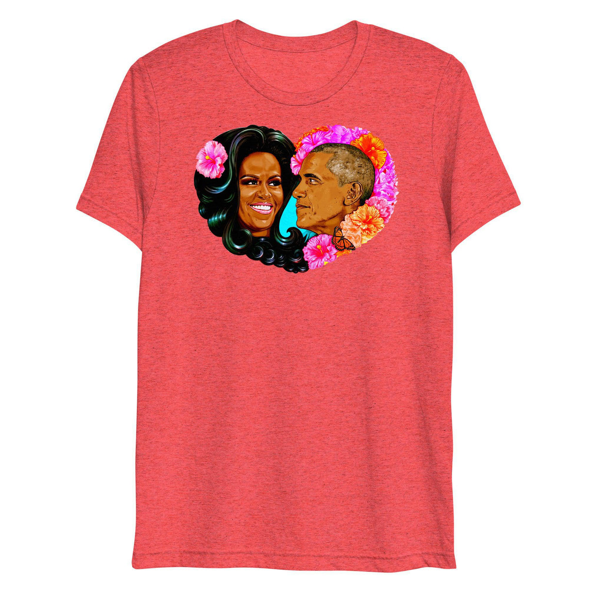 Barack to the Future (Triblend)-Triblend T-Shirt-Swish Embassy