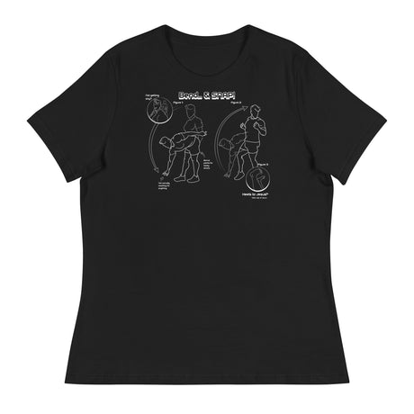 Bend & Snap (Women's Relaxed T-Shirt)-Women's T-Shirts-Swish Embassy