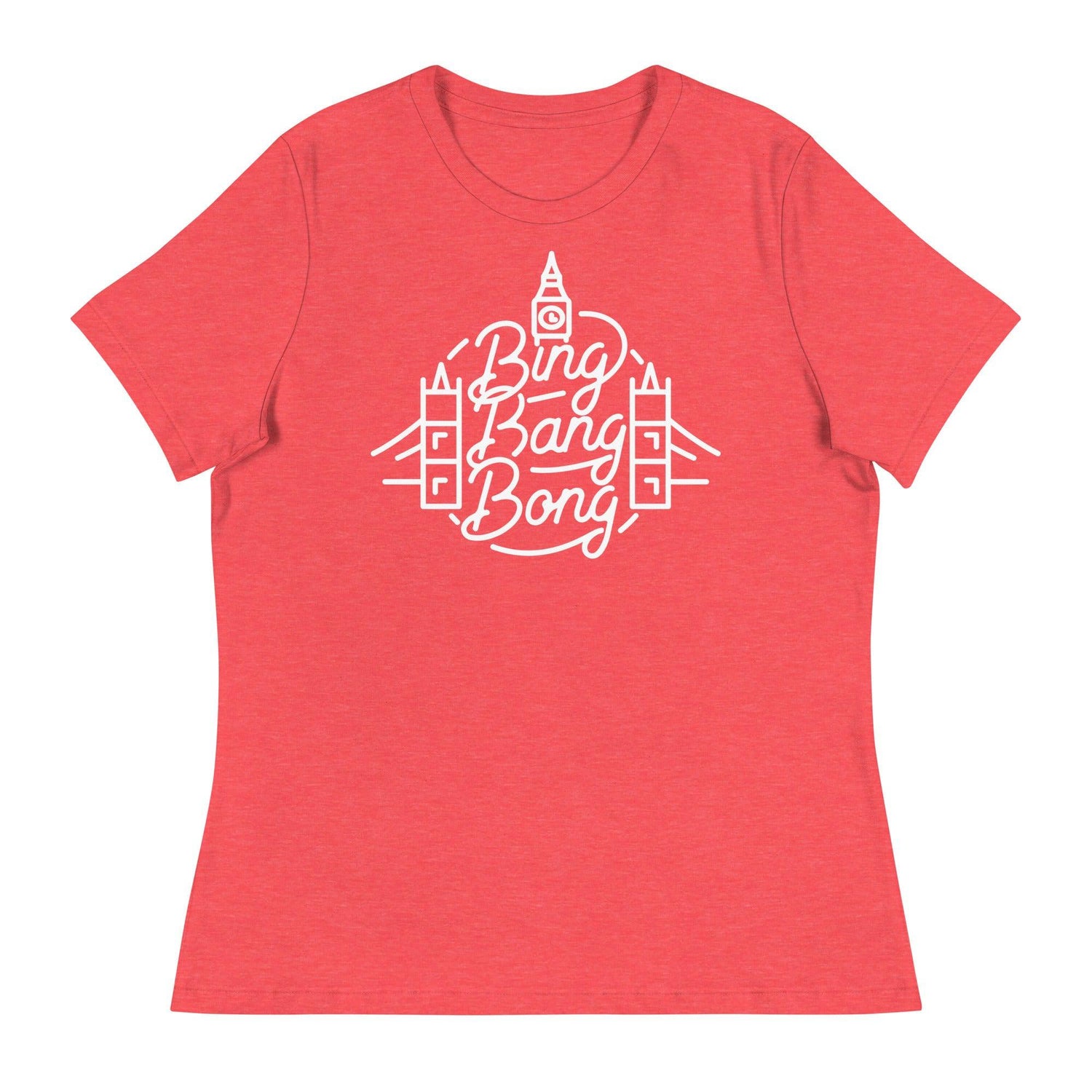 Bing Bang Bong (Women's Relaxed T-Shirt)-Women's T-Shirts-Swish Embassy