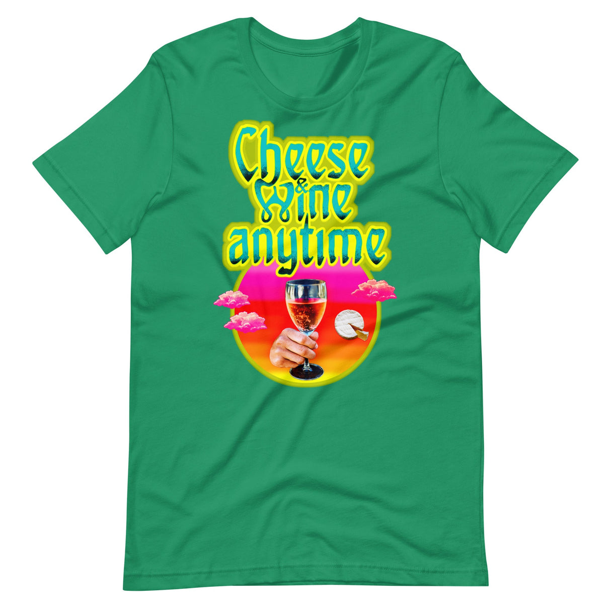 Cheese and Wine-T-Shirts-Swish Embassy