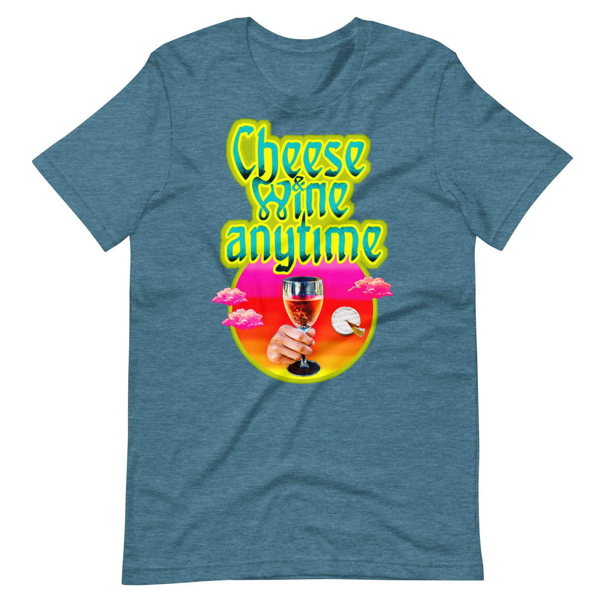 Cheese and Wine-T-Shirts-Swish Embassy