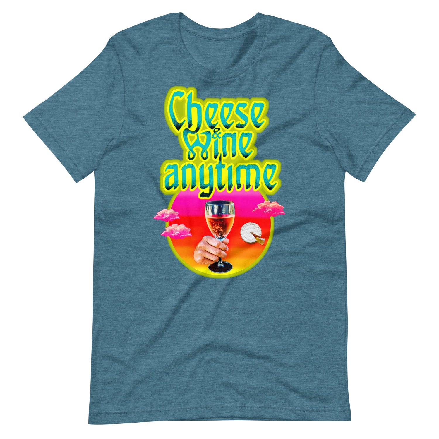Cheese and Wine-T-Shirts-Swish Embassy