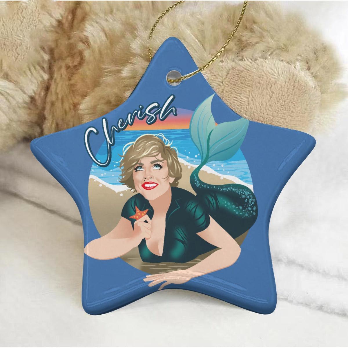 Cherish (Ceramic Holiday Keepsake)-Ceramic Holiday Keepsake-Swish Embassy
