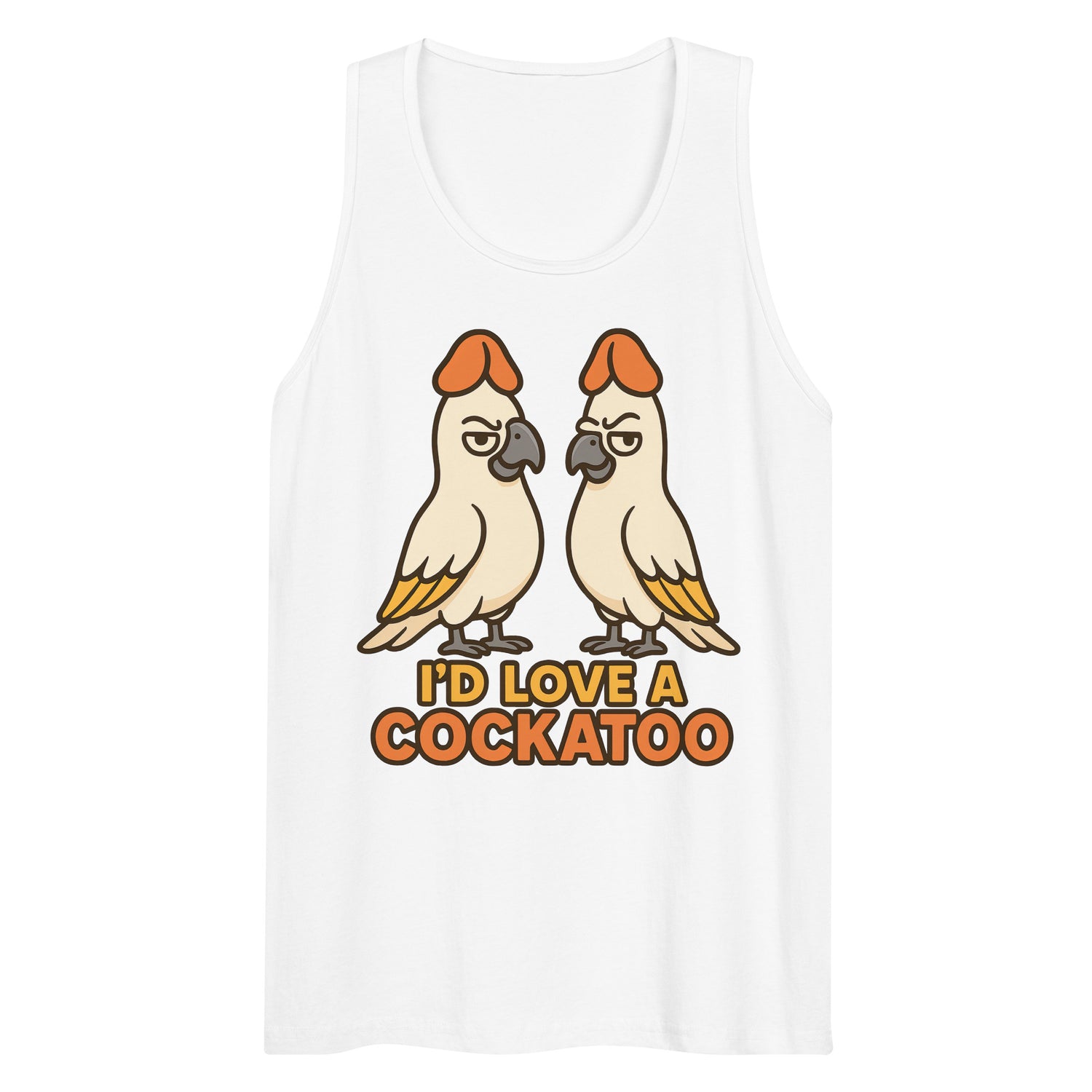 Cockatoo (Tank Top)-Tank Top-Swish Embassy