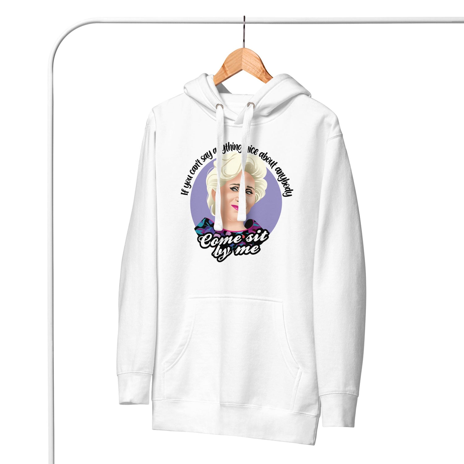 Come Sit By M (Hoodie)-Hoodie-Swish Embassy