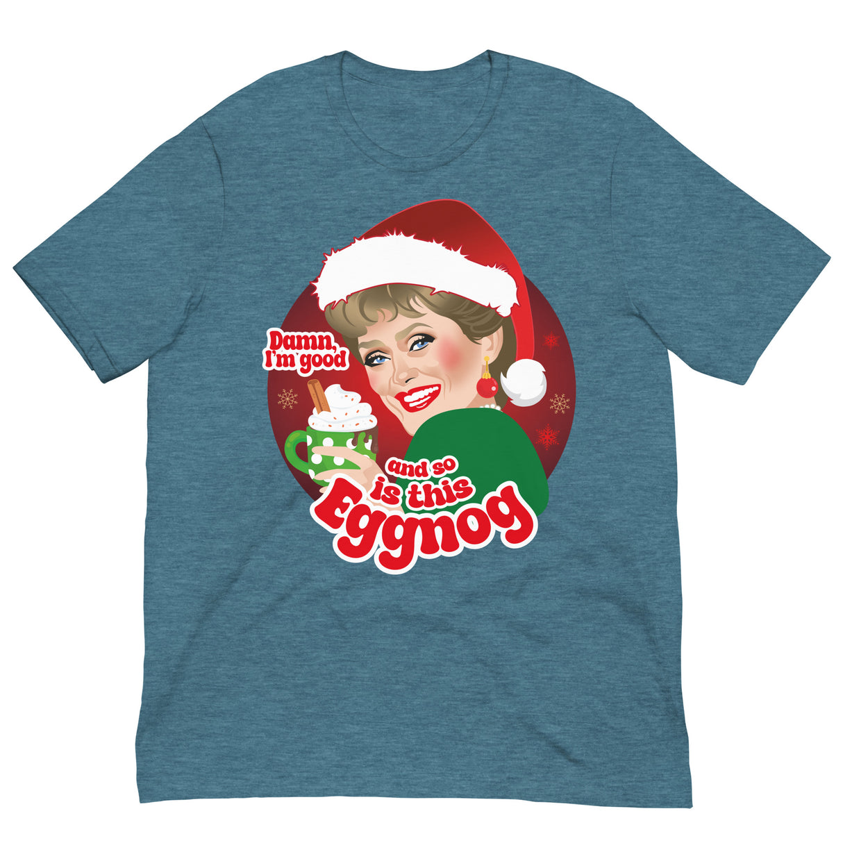 Damn Eggnog-Christmas T-Shirts-Swish Embassy
