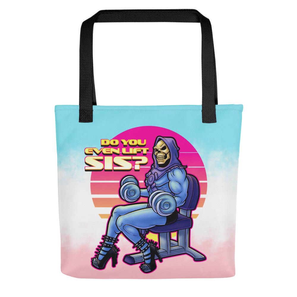 Do You Even Lift Sis (Tote Bag)-Bags-Swish Embassy