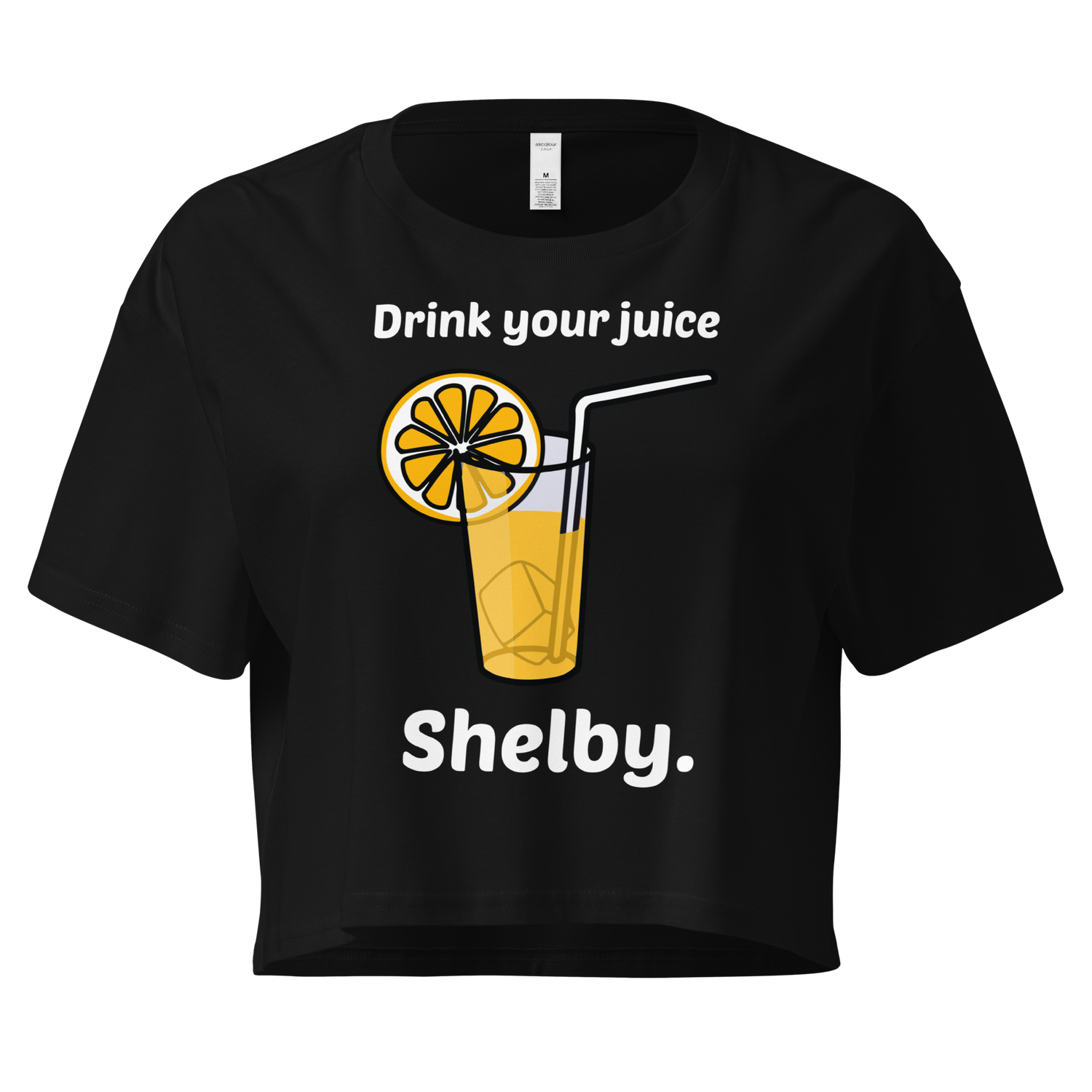 Drink Your Juice Shelby (Crop Top)-Crop Top-Swish Embassy