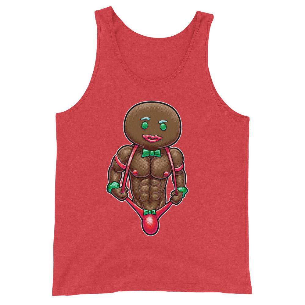 Everyone Loves a Ginger (Tank Top)-Christmas Tank Tops-Swish Embassy