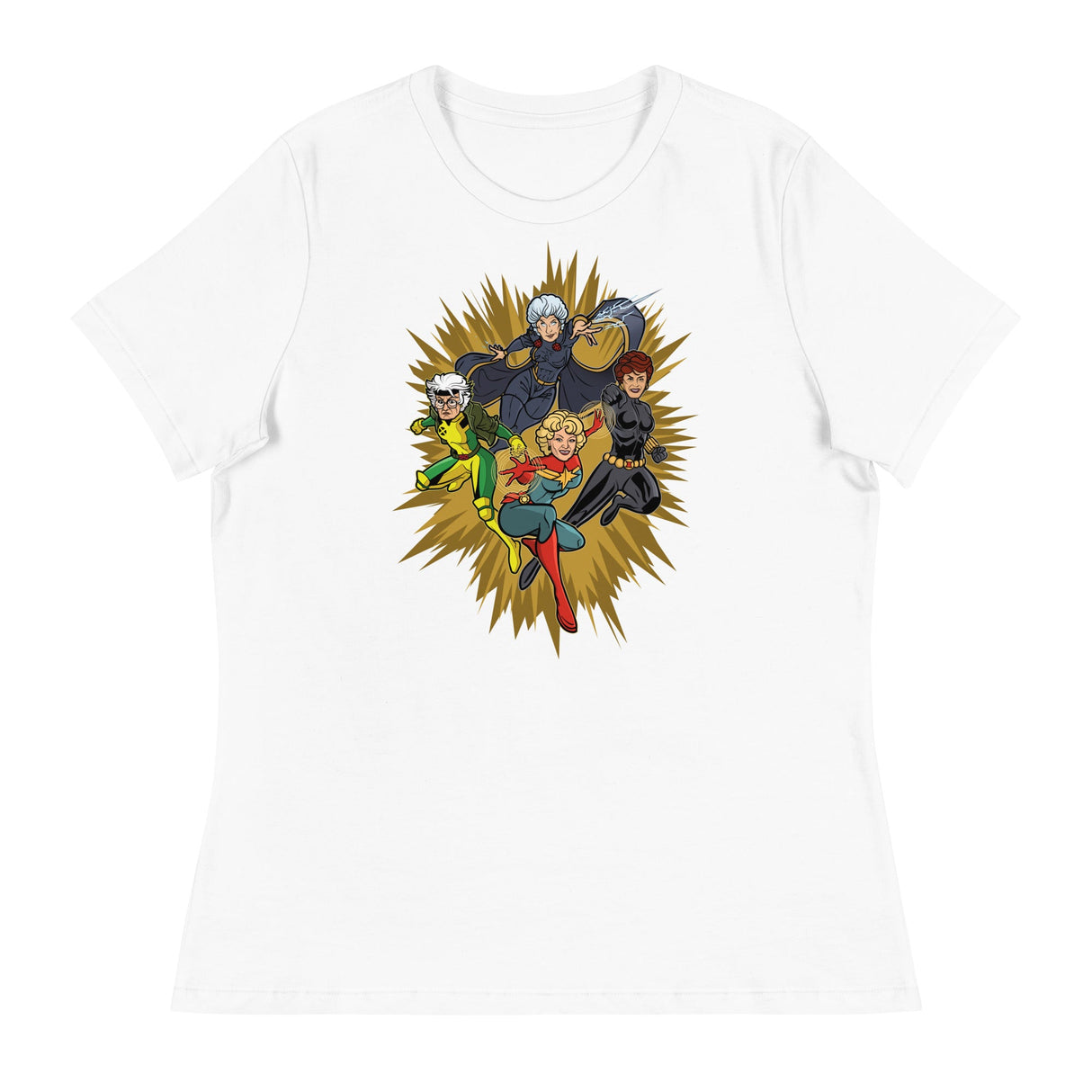 Fantastic Four (Women's Relaxed T-Shirt)-Women's T-Shirts-Swish Embassy