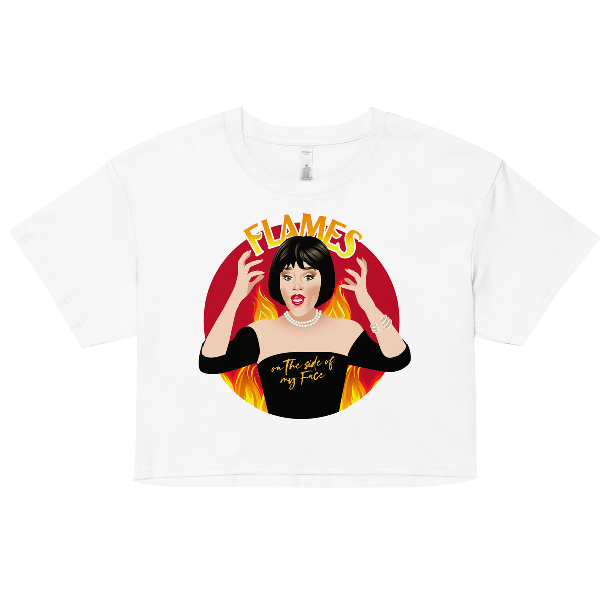 Flames (Crop Top)-Crop Top-Swish Embassy