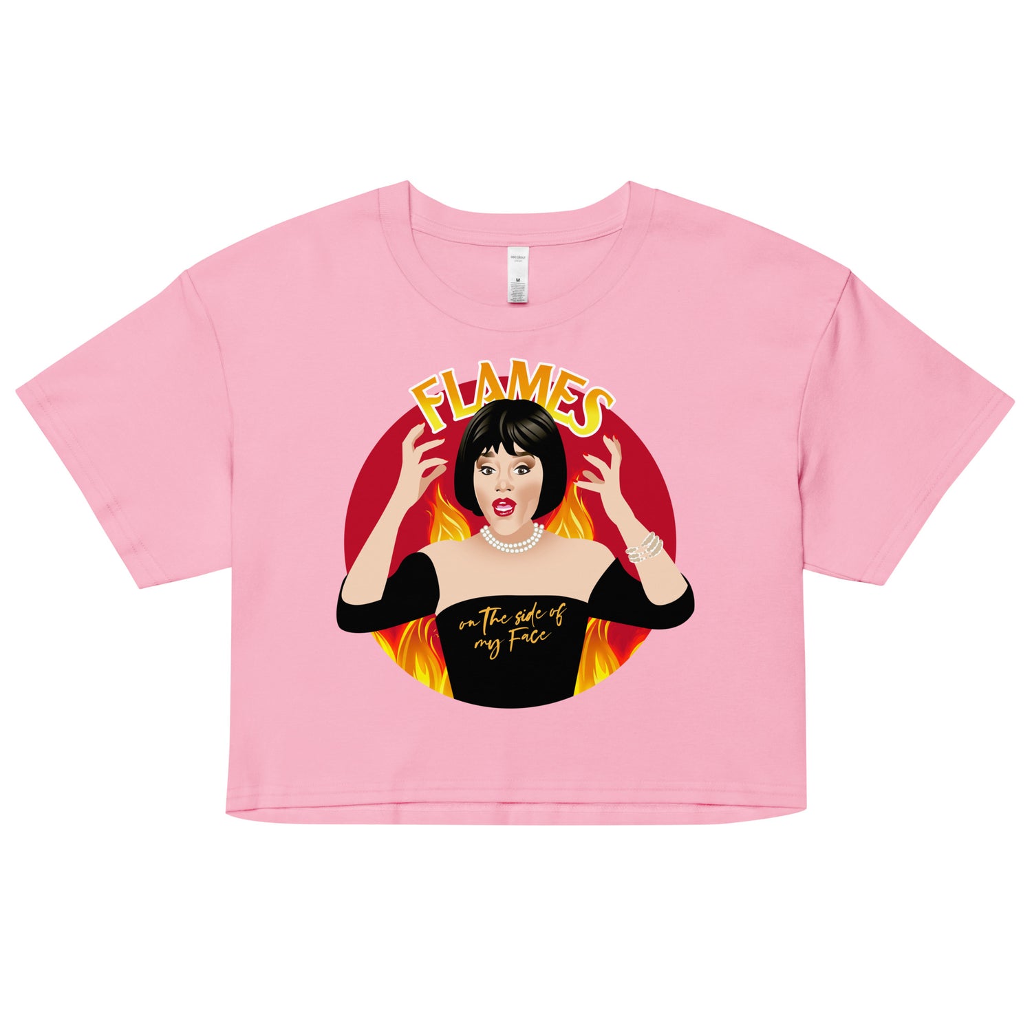 Flames (Crop Top)-Crop Top-Swish Embassy