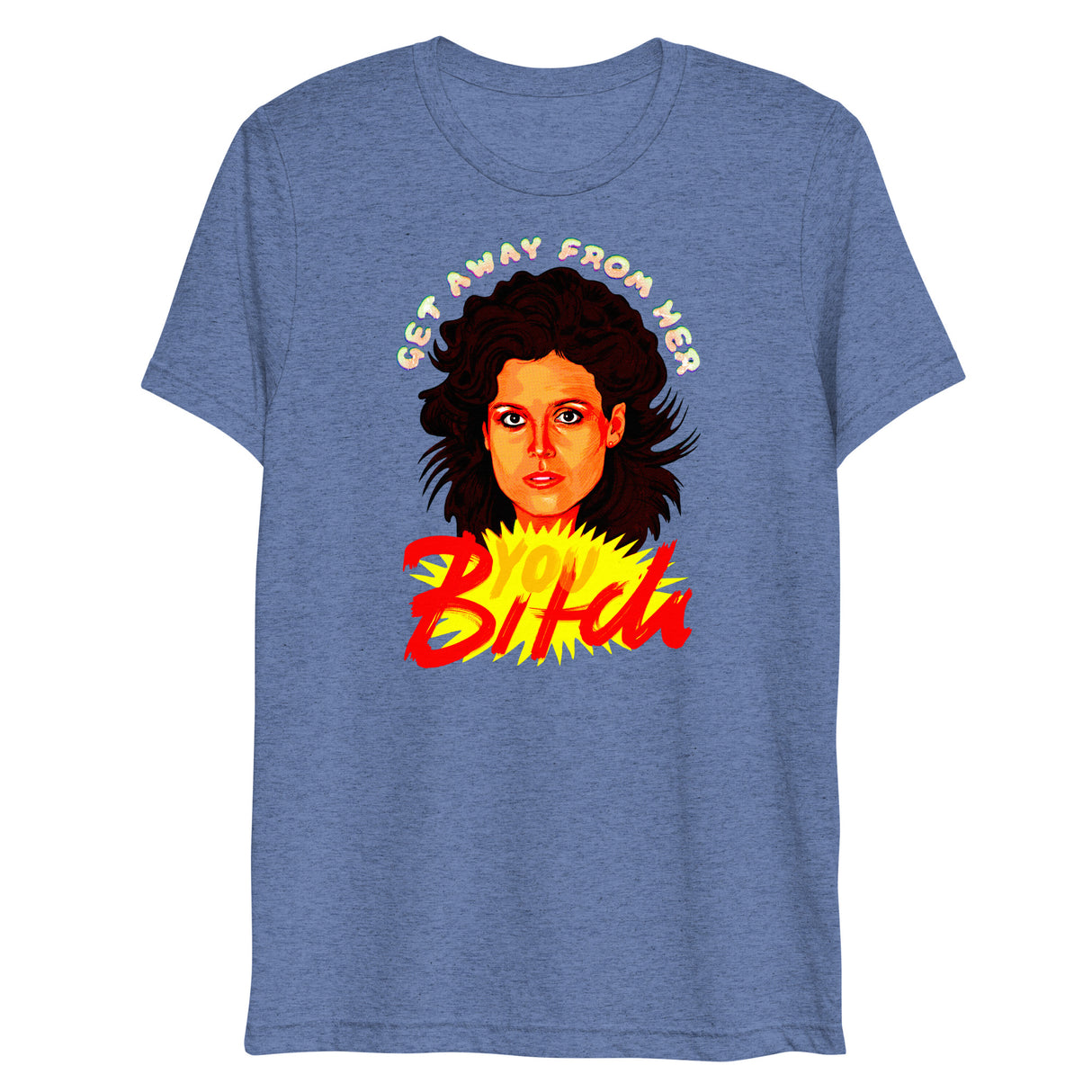 Get Away From Her (Triblend)-Triblend T-Shirt-Swish Embassy