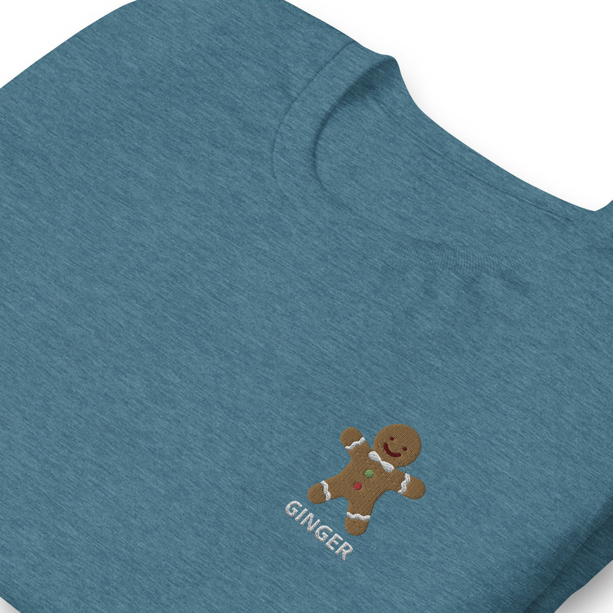 Gingerbread Man (Ginger)-Christmas T-Shirts-Swish Embassy