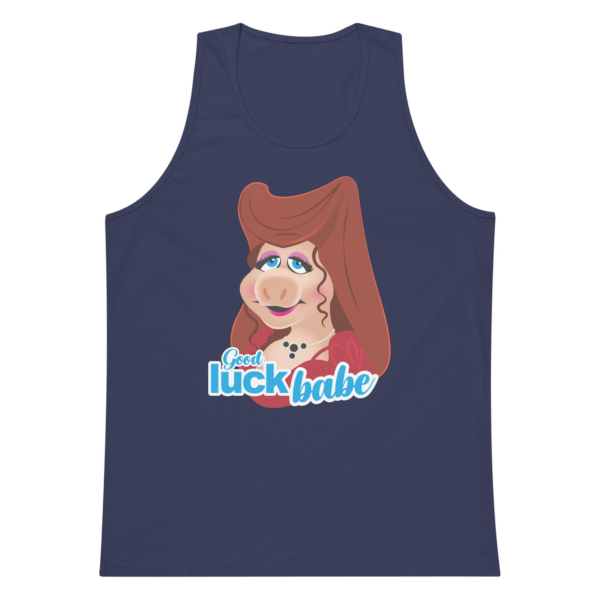 Good Luck Babe (Tank Top)-Tank Top-Swish Embassy