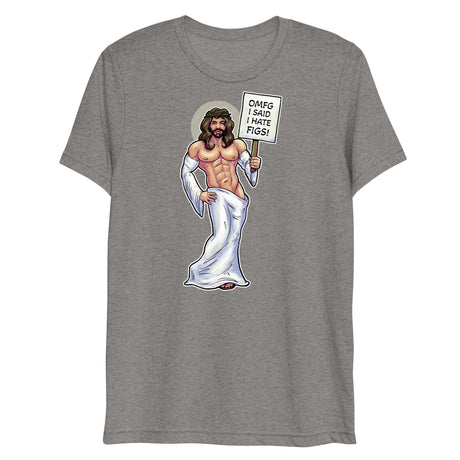 Hates Figs (Triblend)-Triblend T-Shirt-Swish Embassy