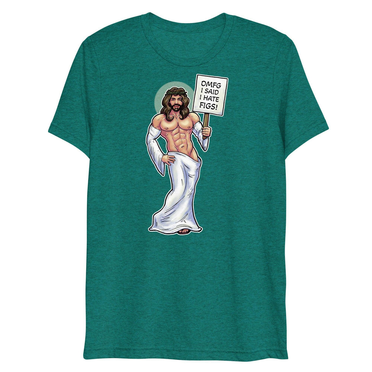 Hates Figs (Triblend)-Triblend T-Shirt-Swish Embassy