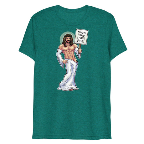Hates Figs (Triblend)-Triblend T-Shirt-Swish Embassy
