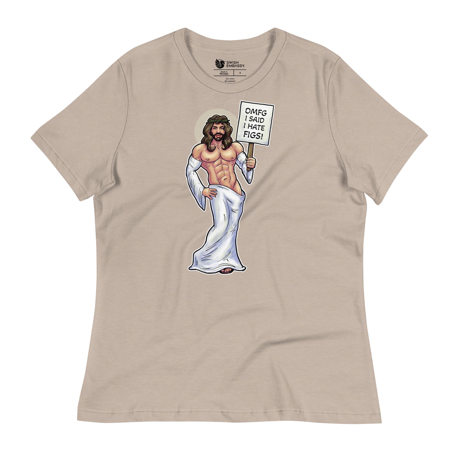 Hates Figs (Women's Relaxed T-Shirt)-Women's T-Shirts-Swish Embassy