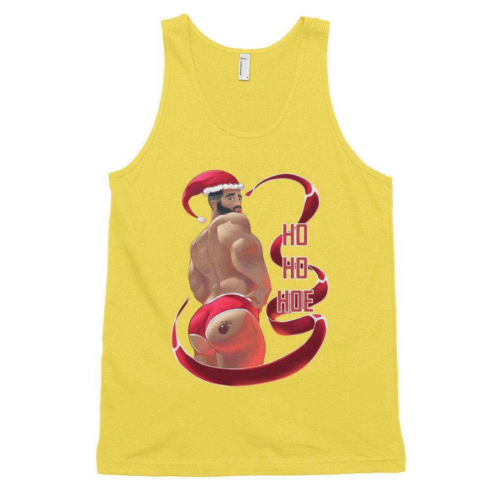 Ho Ho Hoe (Tank Top)-Christmas Tank Tops-Swish Embassy