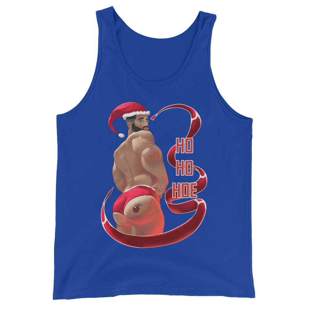 Ho Ho Hoe (Tank Top)-Christmas Tank Tops-Swish Embassy