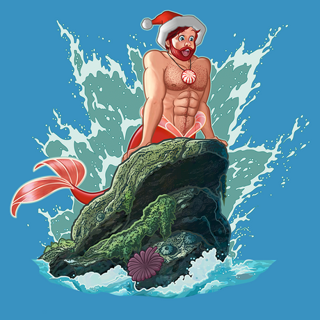 Holiday Beariel-Christmas T-Shirts-Swish Embassy