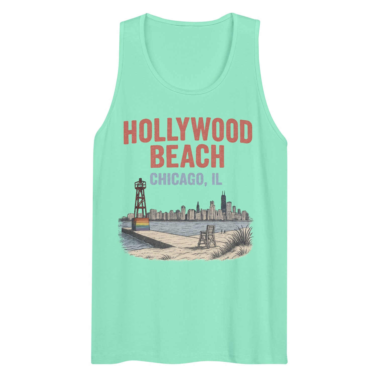 Hollywood Beach (Tank Top)-Tank Top (Staging)-Swish Embassy