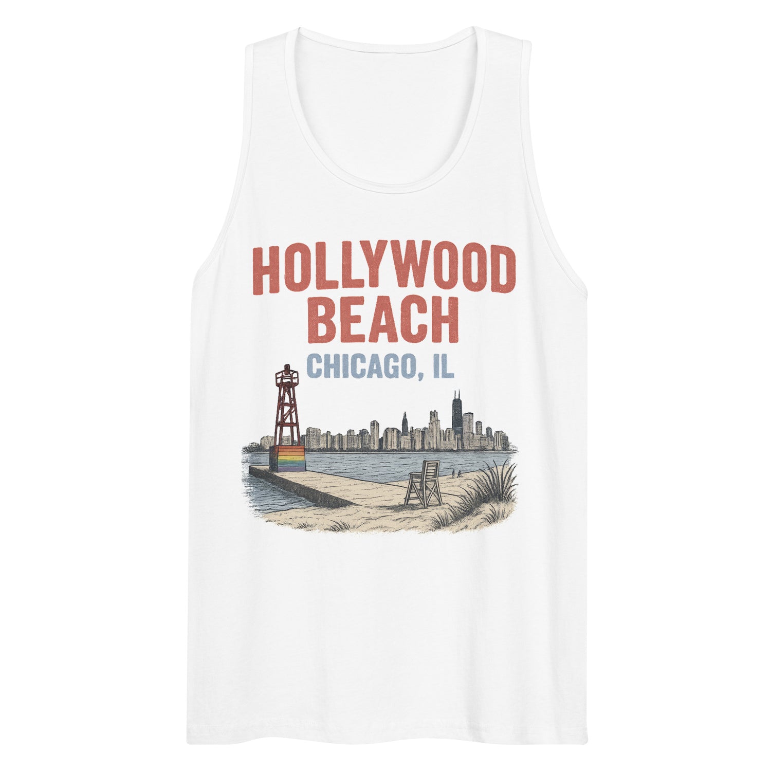 Hollywood Beach (Tank Top)-Tank Top (Staging)-Swish Embassy