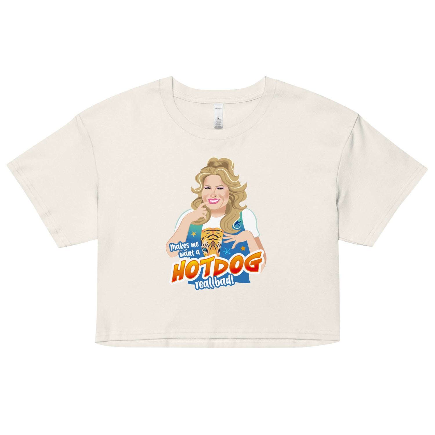 Hot Dog (Crop Top)-Crop Top-Swish Embassy