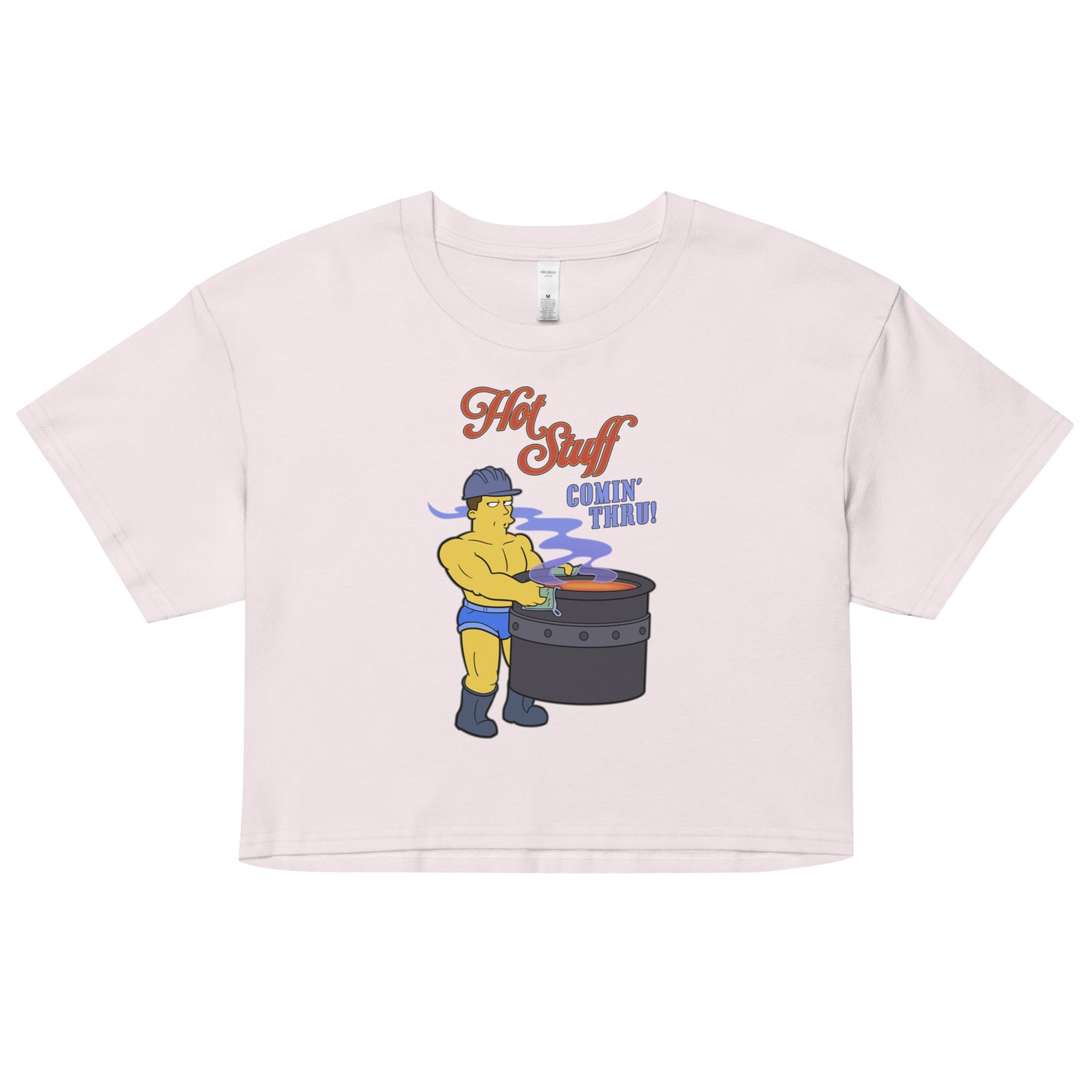 Hot Stuff Comin’ Thru (Crop Top)-Crop Top-Swish Embassy