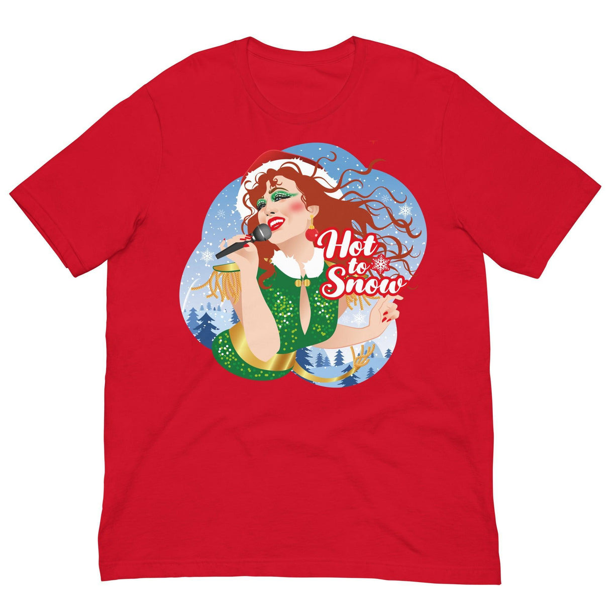 Hot To Snow-T-Shirts-Swish Embassy