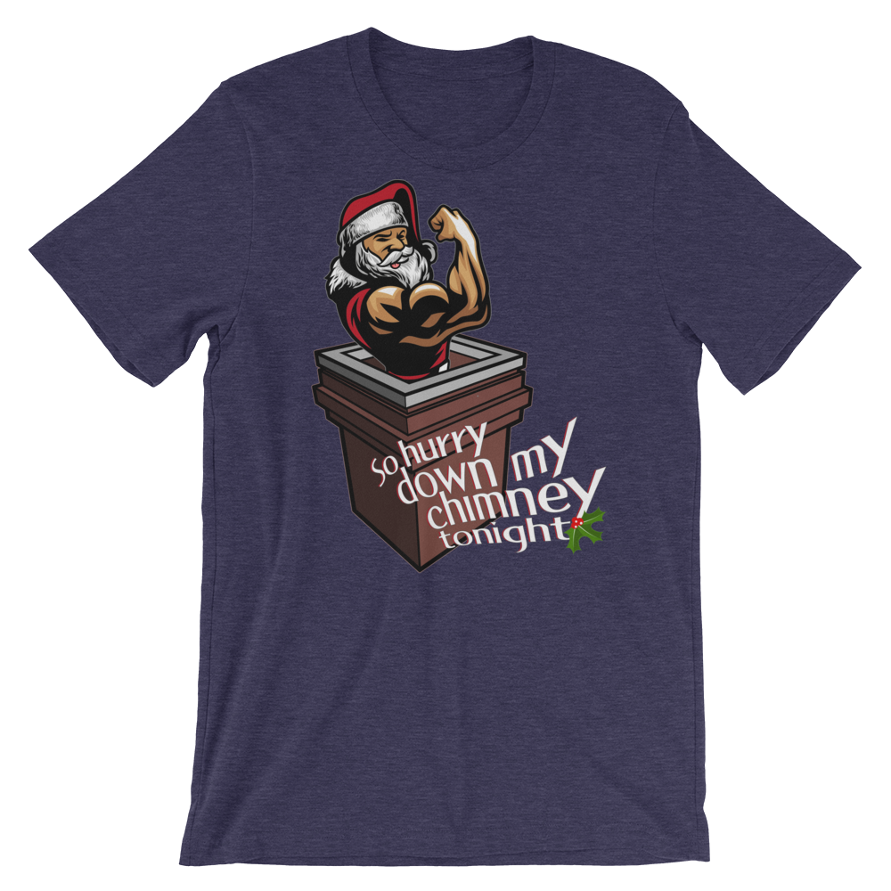 Hurry Down the Chimney-Christmas T-Shirts-Swish Embassy
