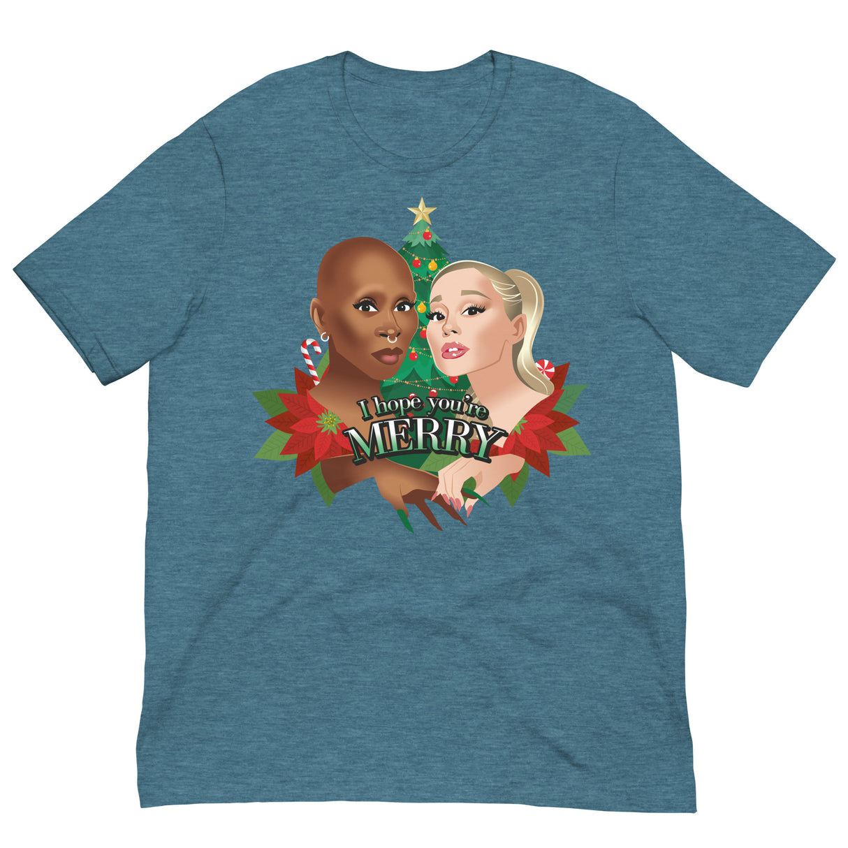 I Hope You're Merry-Christmas T-Shirts-Swish Embassy