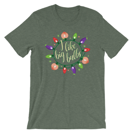I Like Big Bulbs-Christmas T-Shirts-Swish Embassy