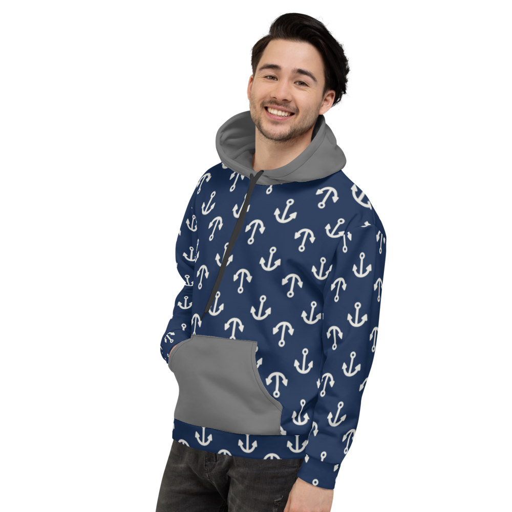 In the Navy (Allover Hoodie)-Allover Hoodie-Swish Embassy