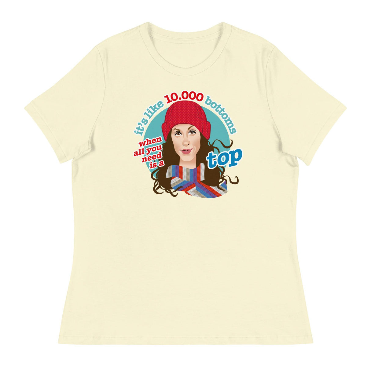 Ironic (Women's Relaxed T-Shirt)-Women's T-Shirts-Swish Embassy