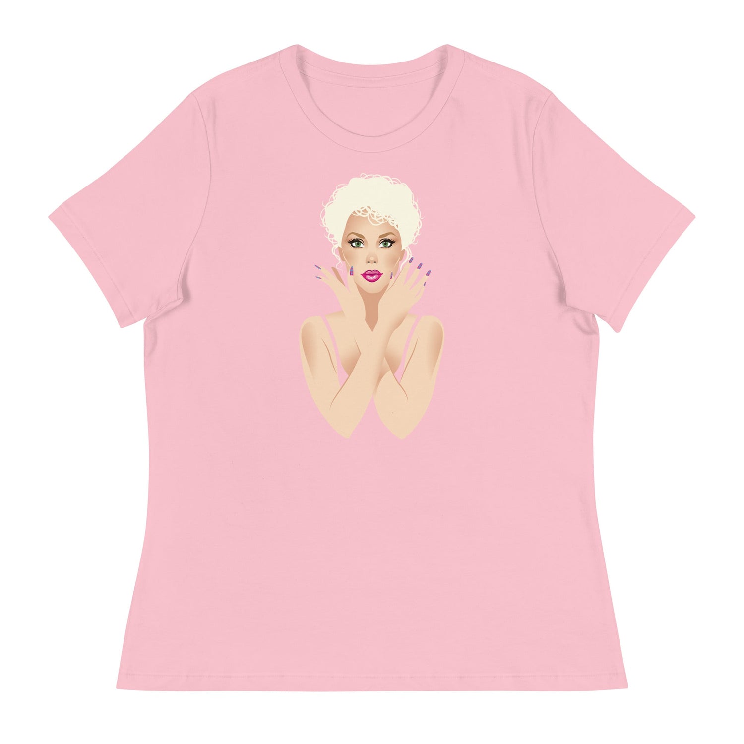 Jazzhands (Women's Relaxed T-Shirt)-Women's T-Shirts-Swish Embassy