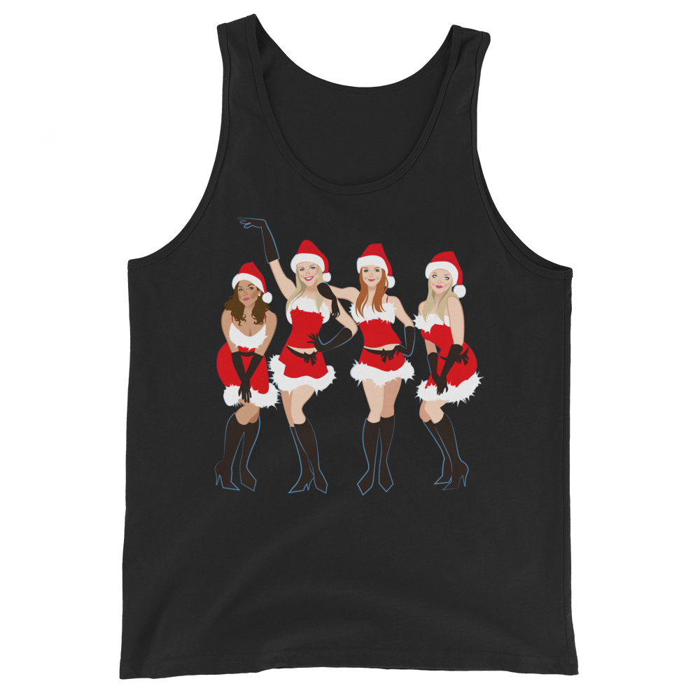 Jingle Bell Rock (Tank Top)-Christmas Tank Tops-Swish Embassy