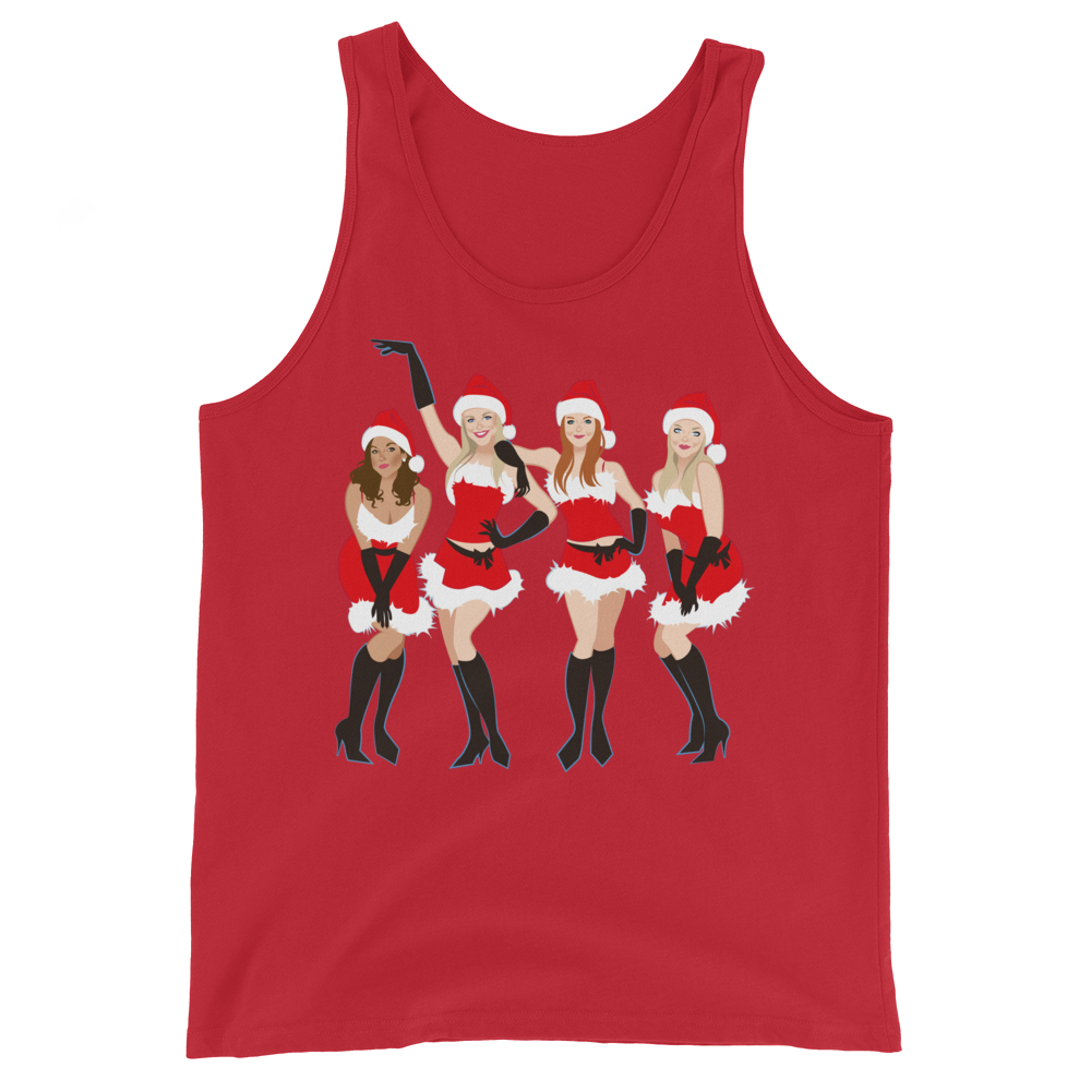 Jingle Bell Rock (Tank Top)-Christmas Tank Tops-Swish Embassy