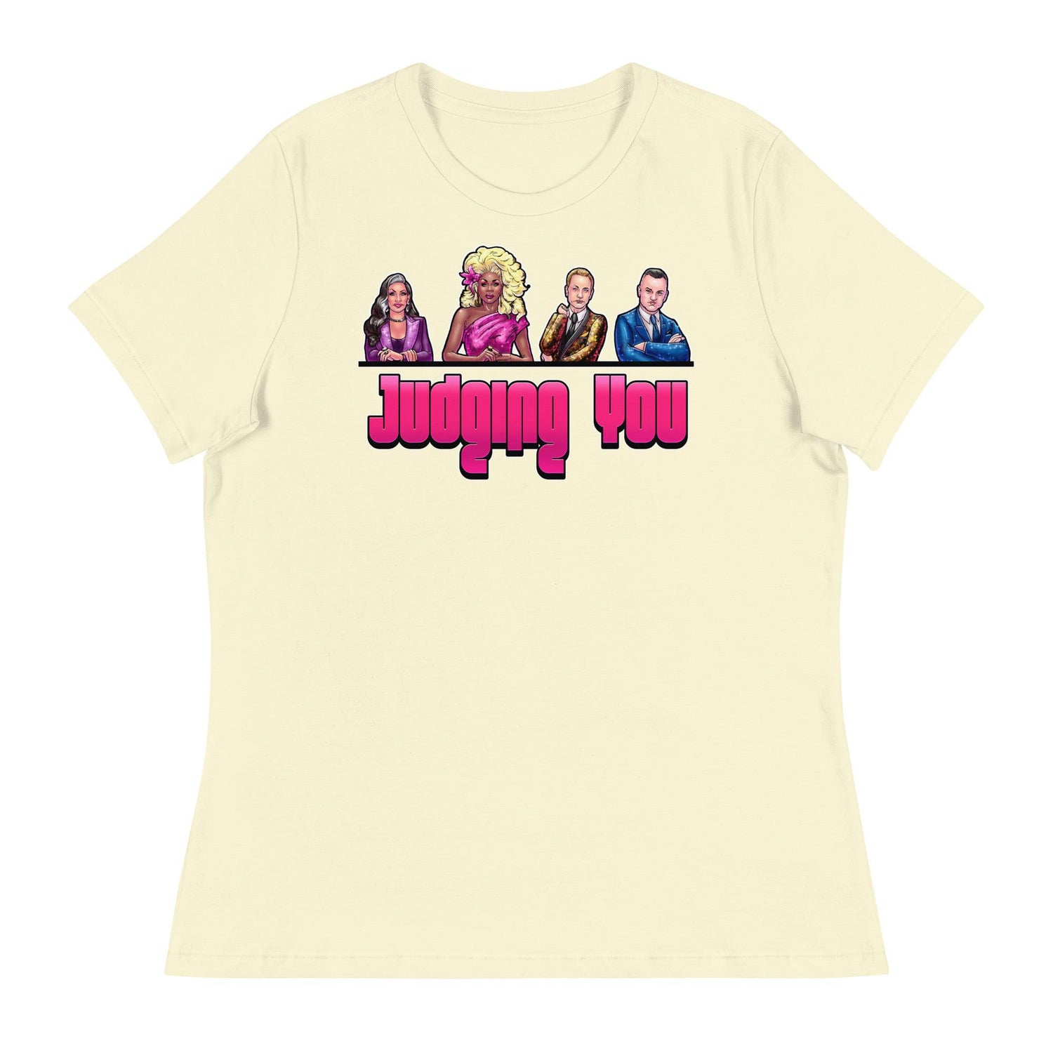 Judging You (Women's Relaxed T-Shirt)-Women's T-Shirts-Swish Embassy