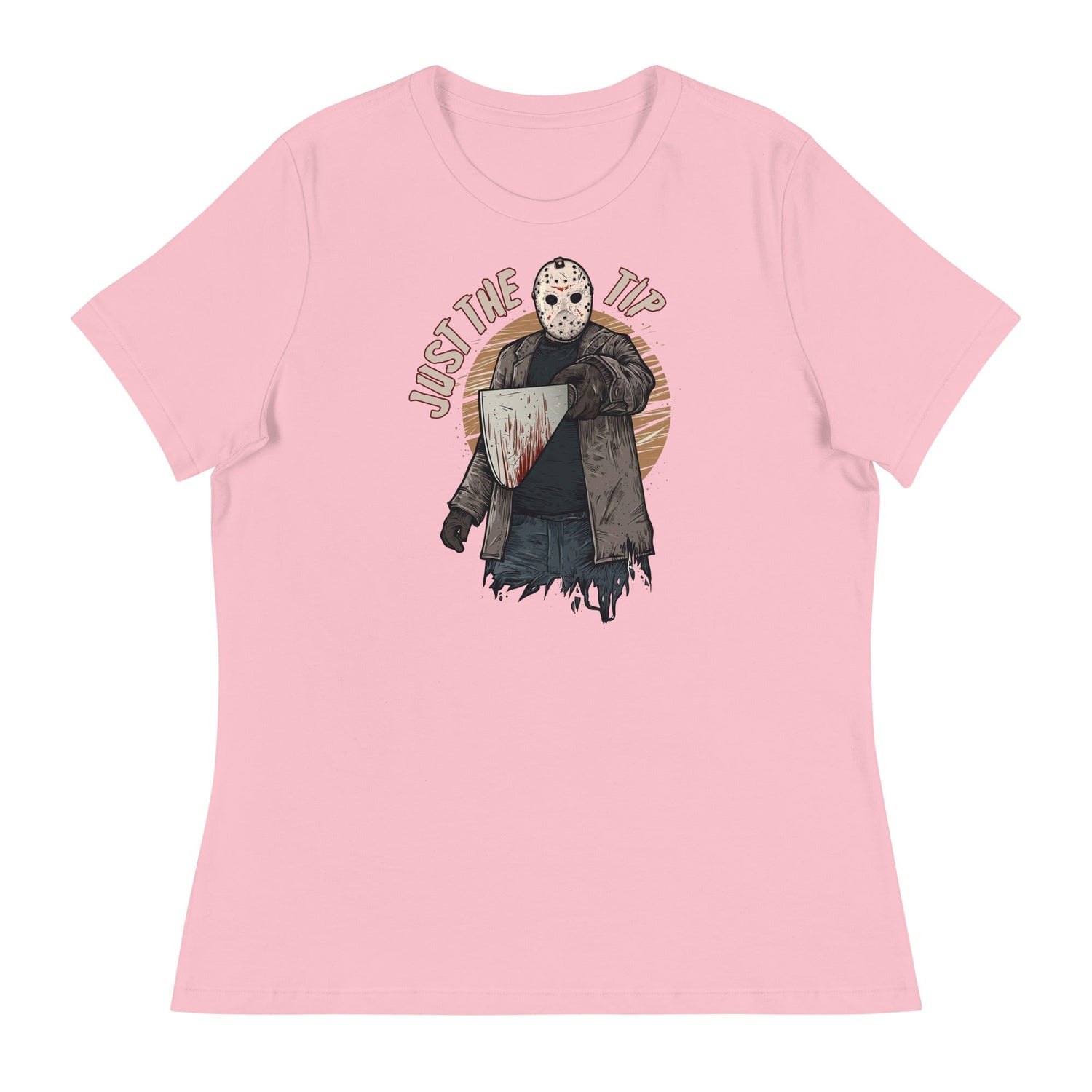 Just the Tip of Horror (Women's Relaxed T-Shirt)-Women's T-Shirts-Swish Embassy